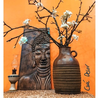 Tranh gỗ hình Phật để tủ trang trí nhà cửa - Hàng có sẵn