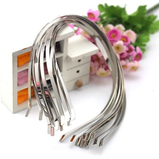 (Gói 10 chiếc) Cài tóc, bờm tóc bản rộng 5mm gói