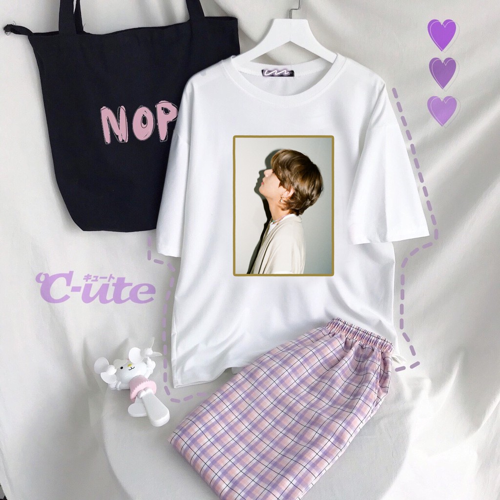 Áo thun BTS Dynamite Version Jin, J-jhope , Suga, RM