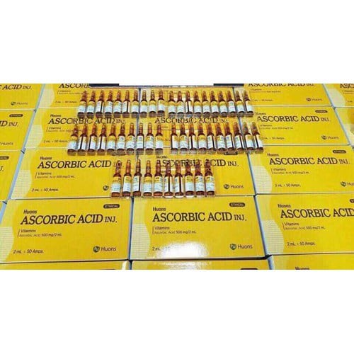 Tinh Chất Serum, VitaminC Hàn Quốc 1 Vỉ 10 Ống - 1 Hộp 50 Ống Chính Hãng Hàn Quốc.