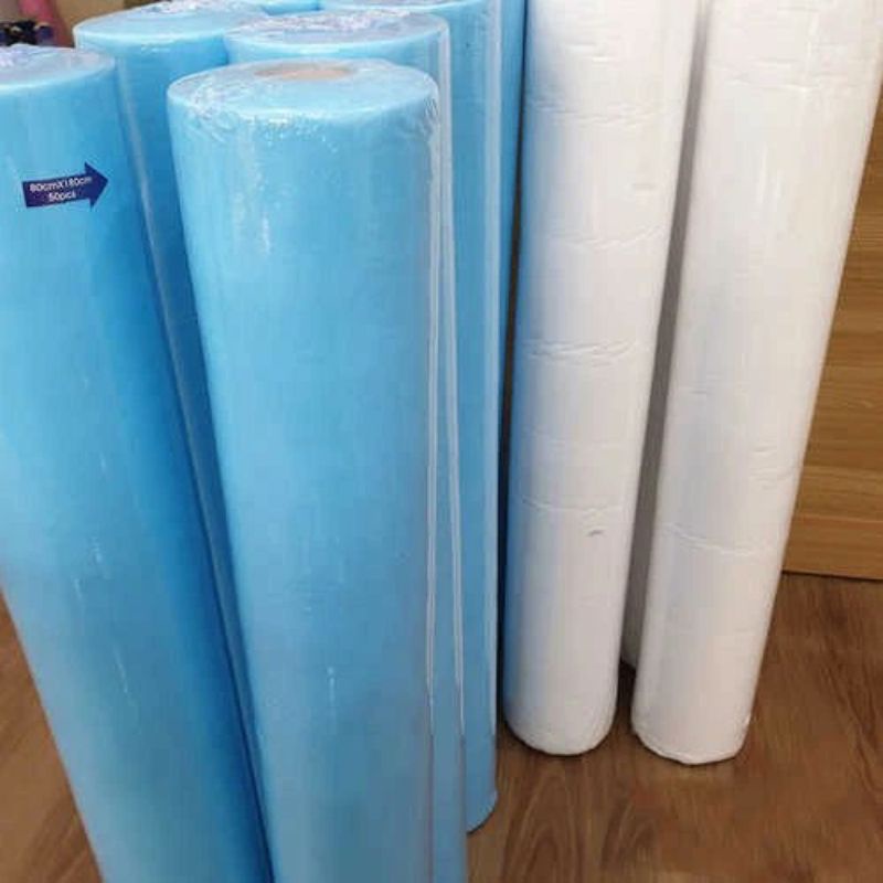 Săng vải không dệt dùng 1 lần phẫu thuật thẩm mỹ, chống thấm kích thước 0,8,x300m