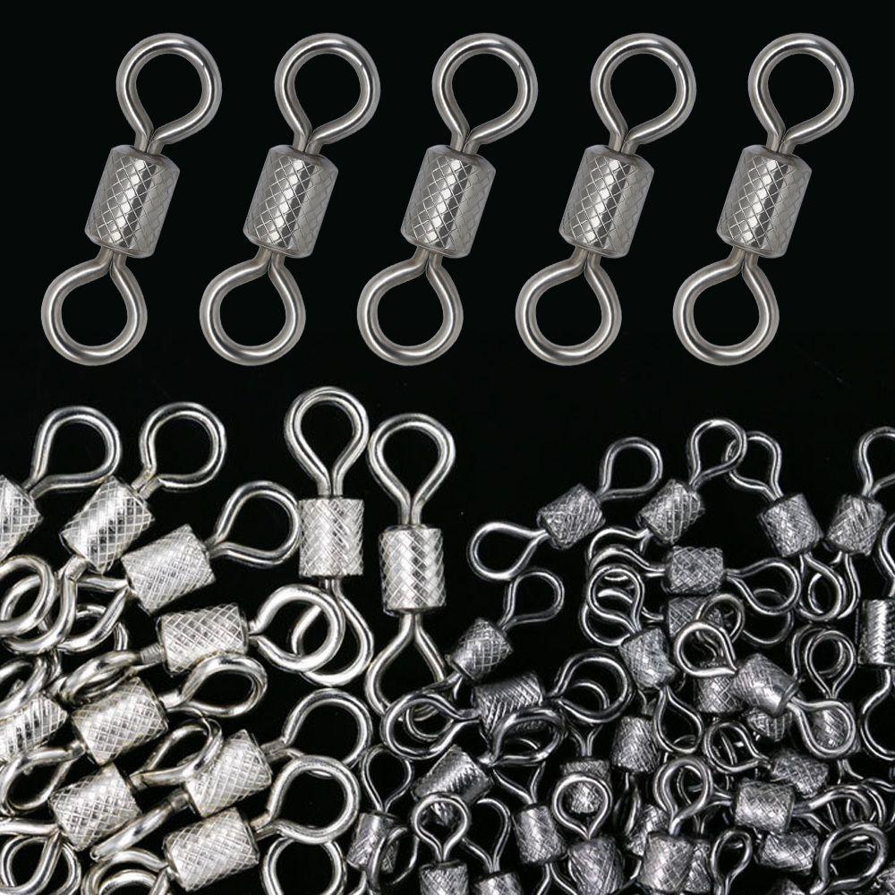 Móc Nối Xoay Câu Cá Bằng Thép Không Gỉ Chất Lượng Cao