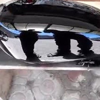 Sơn xịt Samurai - Chai sơn màu đen bóng 109