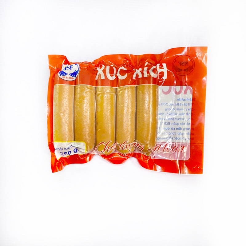 [Q11] [NOWSHIP] Xúc xích xông khói 250g/500g(Chỉ Ship TP HCM)