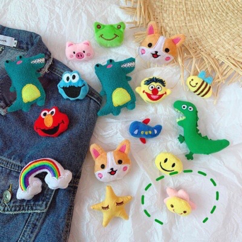 Gấu bông móc khoá bông cute