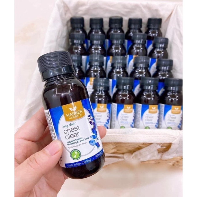 HARKER HERBALS CHEST CLEAR / SIRO HO ĐỜM / 100ML