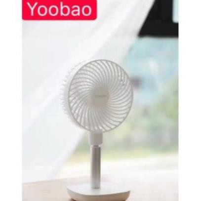 [ TÍCH ĐIỆN 60 TIẾNG ] Quạt sạc yoobao 10000mah mini để bàn model F1- Hàng chính hãng | BigBuy360 - bigbuy360.vn