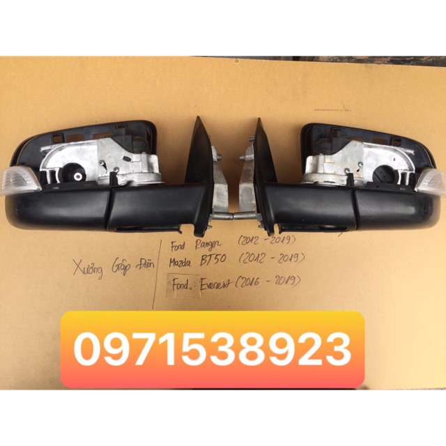 xương & moto gập gương MAZDA BT50 FORD RANGER EVEREST motor bãi