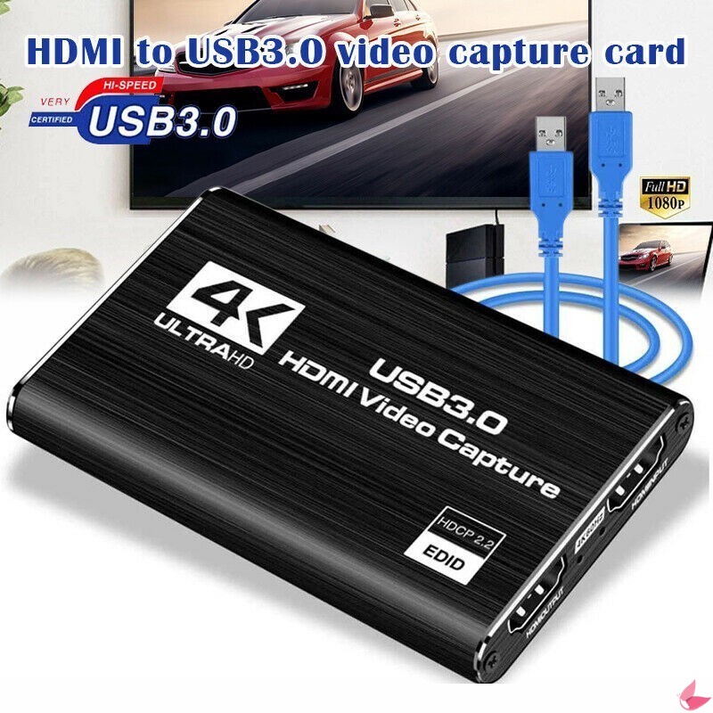 Card ghi hình kết nối 4K HDMI sang USB 3.0 Video cho game OBS