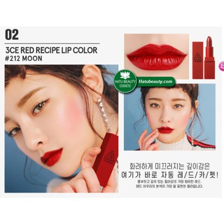 SON 3CE RED RECIPE LIP COLOR