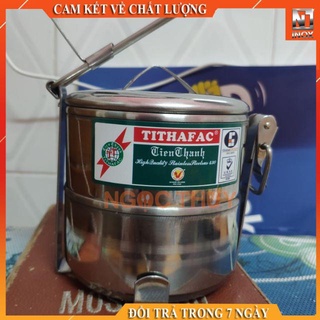 Camen 2 ngăn inox cao cấp