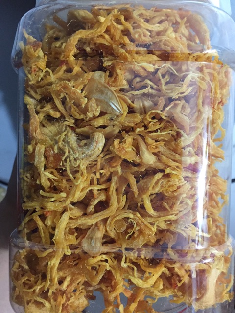 500GRAM KHÔ GÀ BƠ TỎI THƠM NGON LOẠI