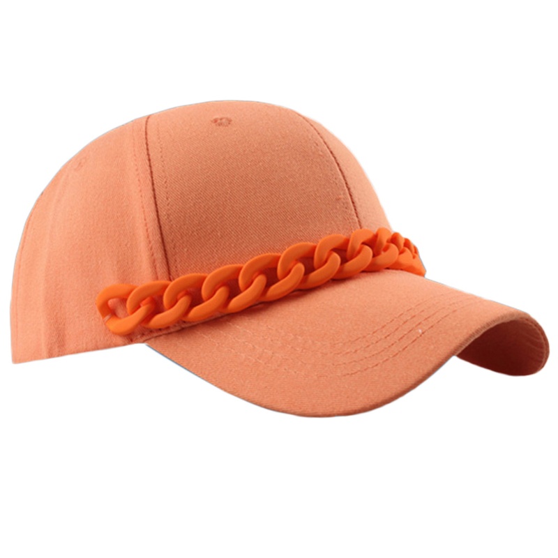 Mũ Lưỡi Trai Phối Dây Xích Phong Cách Hiphop Thời Trang