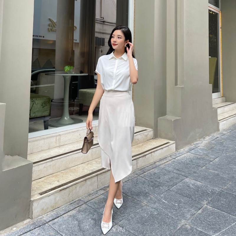 Elena Skirt / Chân váy dài dáng tulip