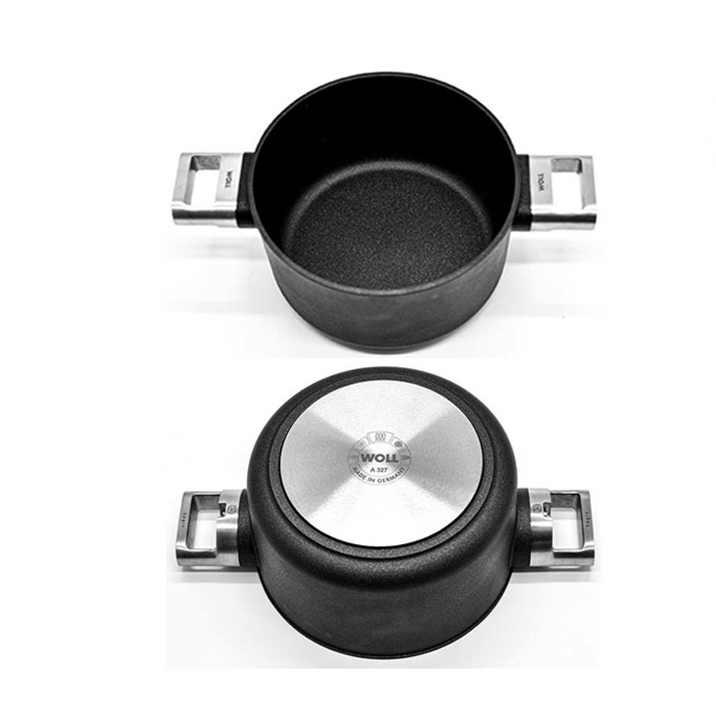 Nồi gang Woll Diamond XR Logic Pots có nắp dùng cho mọi loại bếp - Made in Germany