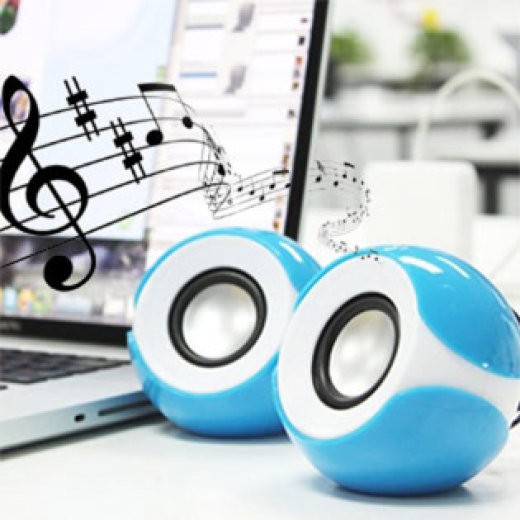 Loa Máy Tính, Loa Vi Tính Loyfun LF - 802 Hàng Chính Hãng, Thiết Kế Độc Đáo - Bảo Hành 3 Tháng
