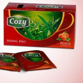 Hộp Trà đào Cozy túi lọc 25 gói