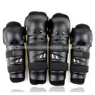 Combo bộ 4 miêng giáp nhựa FOX - đi phượt - chất lượng siêu cứng