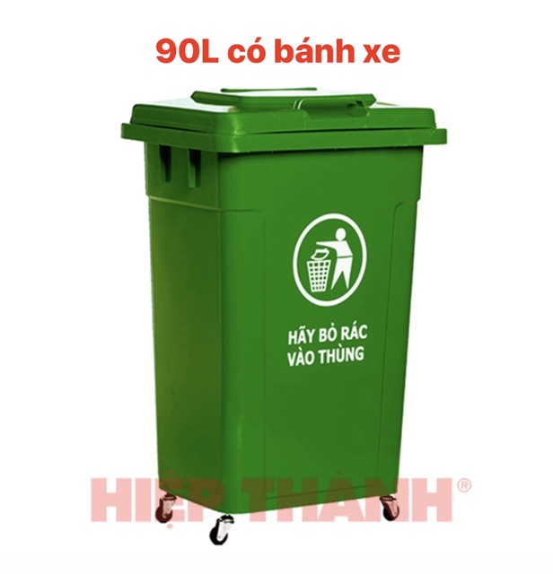 Thùng Rác Công Cộng Hiệp Thành 60L/90L/120L/150L/240L