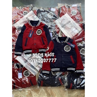 Áo Bomber Bé Trai Stick Dạ Ép Lót Nhung Minifix