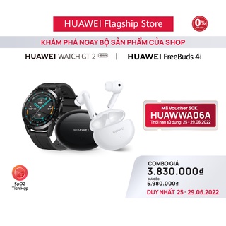Bộ Sản Phẩm Huawei (Đồng Hồ Thông Minh Watch GT2 + Tai Nghe Không Dây Freebuds 4i)