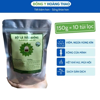 ✅150g Bột lá trầu không handmade ngâm rửa vệ sinh phụ nữ, viêm phụ khoa dạng túi lọc