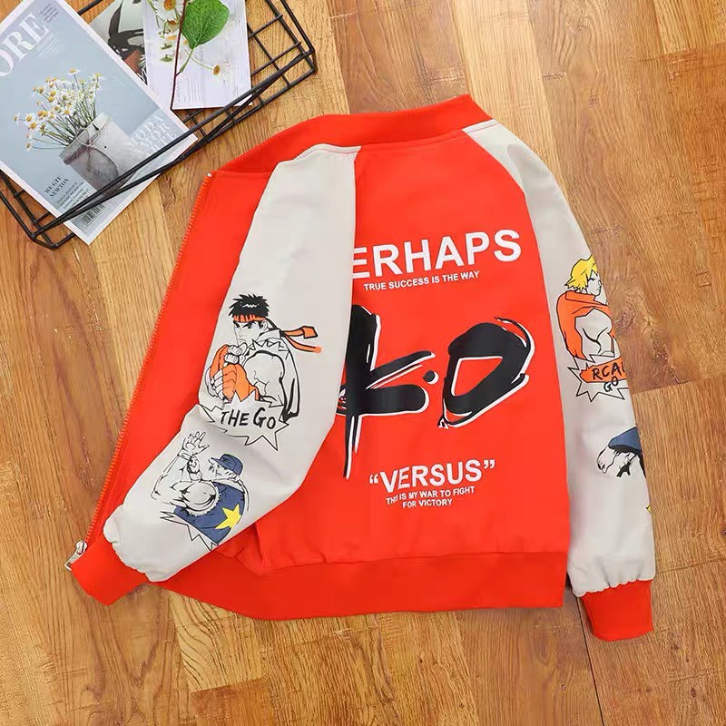 Áo Khoác , Áo Khoác Bomber cho trẻ em - Áo Khoác Bomber Varsity dành cho bé trai, bé gái dễ thương - Full size từ 17-40k