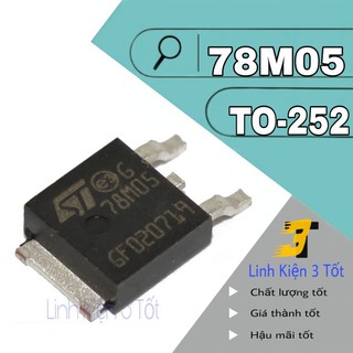 IC ổn áp 78M05 TO-252 chính hãng