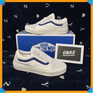 Giày thể thao nam nữ đẹp giá rẻ, giày trắng xanh biển