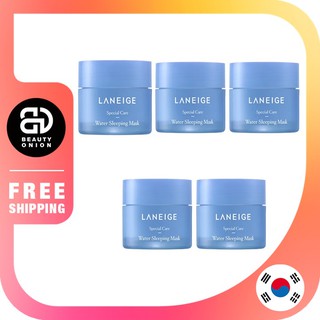 Bộ 5 hộp mặt nạ ngủ cấp ẩm cho da Laneige 15ml