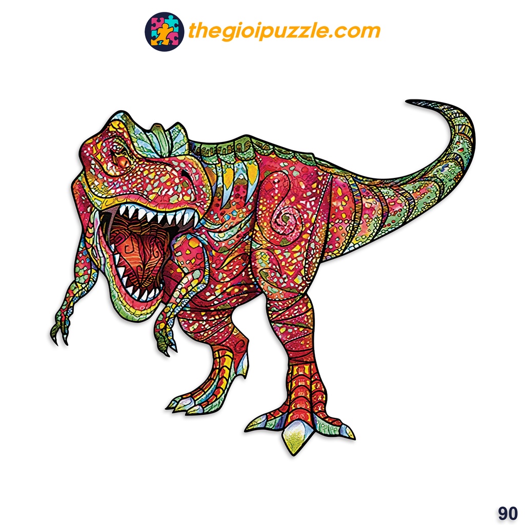 Bộ Xếp Hình Gỗ Thegioipuzzle Ghép Hình Puzzle TGP048