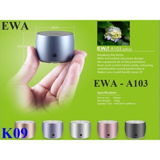 Loa bluetooth ewa a103 siêu mini nhỏ gọn - chính hãng ewa
