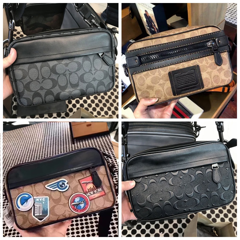 COACH Túi Đựng Máy Ảnh F50715 In Logo Thời Trang Cho Nam Và Nữ