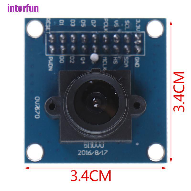 [Interfun1] Vga Ov7670 Cmos Camera Module Lens 640X480 Sccb I2C Interface For Arduino [Fun]