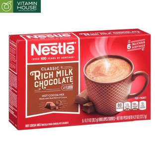 Bột cacao hòa tan usa rich milk chocolate nestle 121.2g
