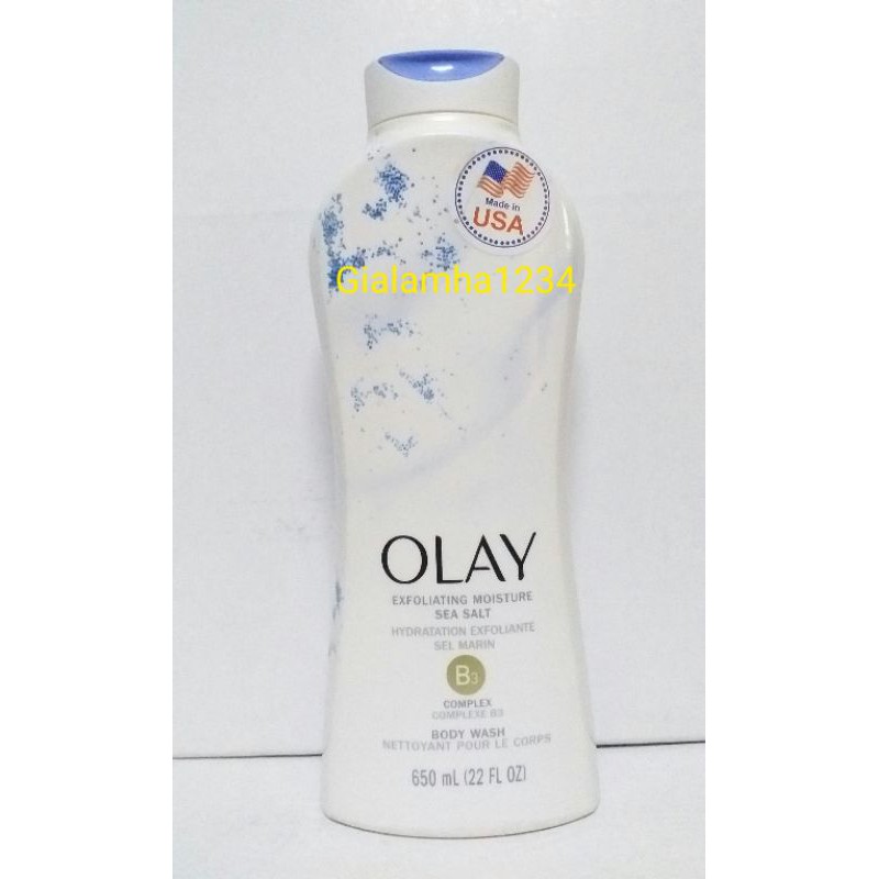 Sữa Tắm OLAY Mỹ Các Mùi 650ml