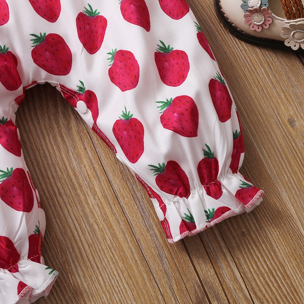 Áo liền quần hai dây Mikrdoo họa tiết hoa xinh xắn và băng đô thời trang dành cho bé gái sơ sinh