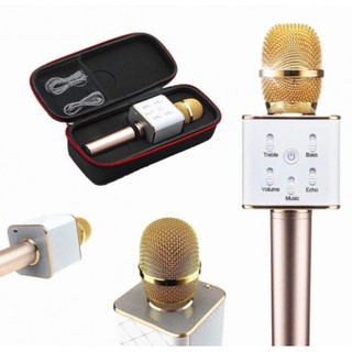 Micro hát Karaoke Q7 tích hợp Loa Bluetooth
