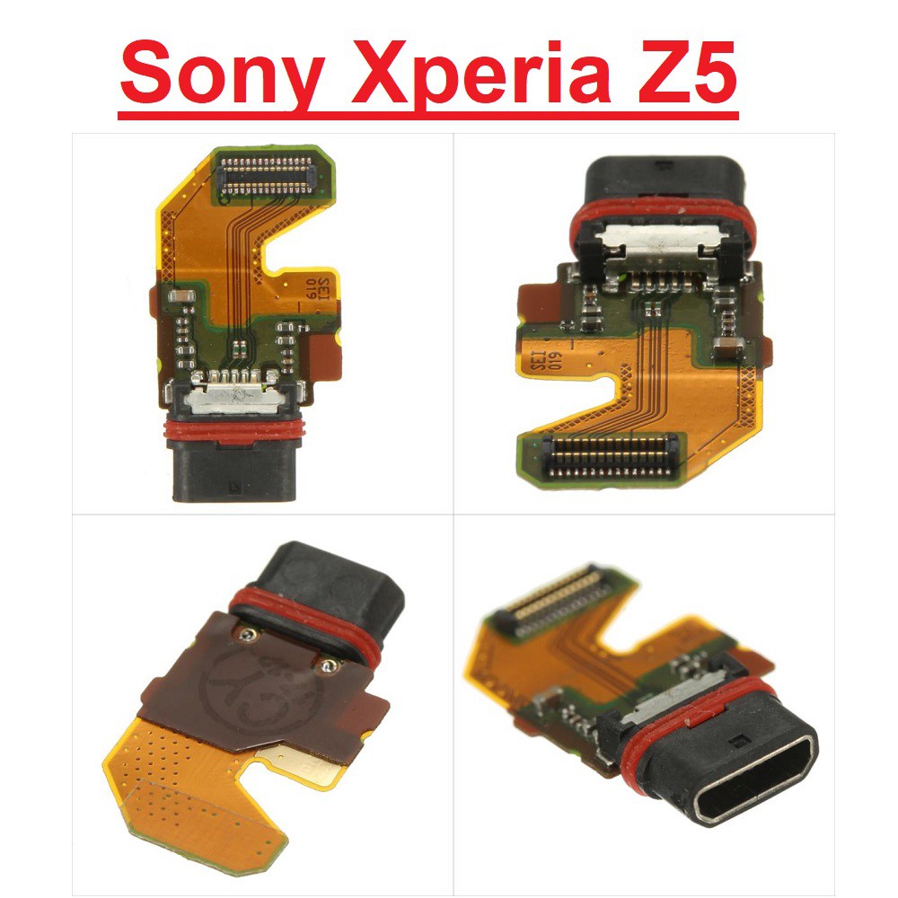 Cụm mạch sạc SONY Xperia Z5 kèm micro jack tai nghe charger port usb bo main mainboard cổng chân sạc thay thế