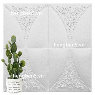 H&B Giấy dán tường Dinding Giấy dán tường 3D Chống thấm nước Chống ẩm Gạch 3D Tấm dán tường rắn