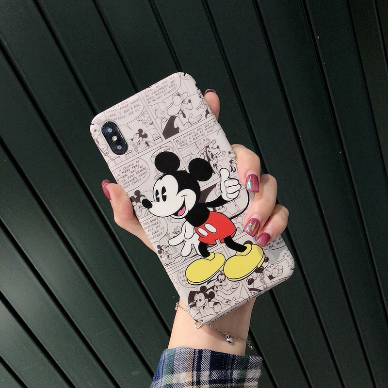 Ốp lưng Mickey độc đáo nhiều mẫu mã cho điện thoại iPhone 6 6S 7 Plus 8 Plus X XS Max XR