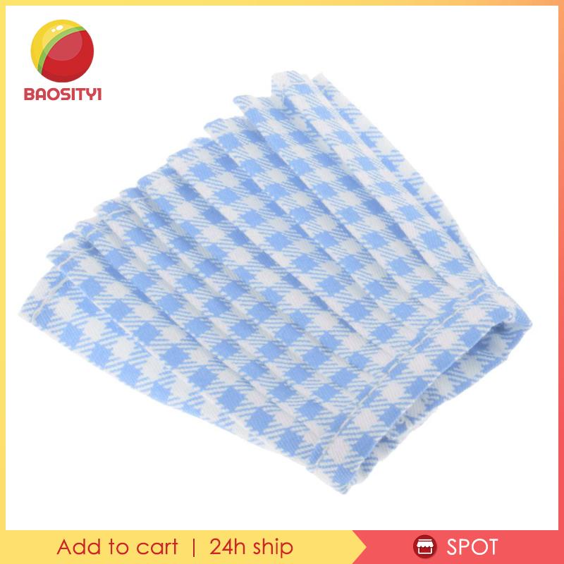 Đầm Đồ Chơi Búp Bê Baosity 1 / 6 12inch Họa Tiết Chấm Bi Trắng Đen