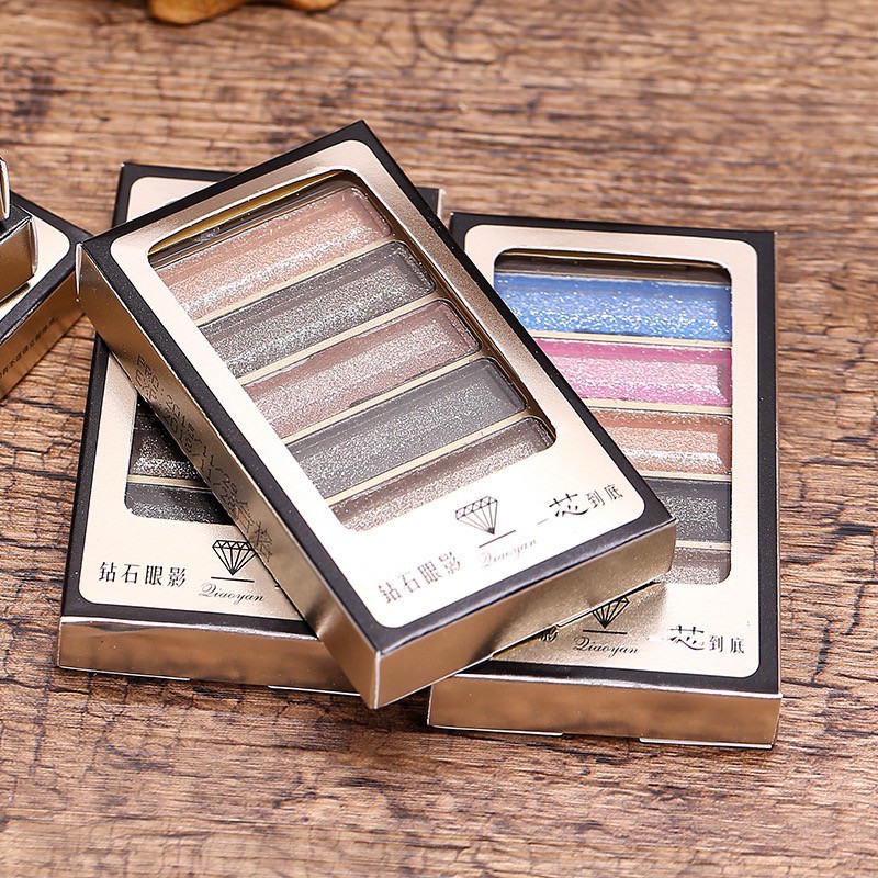 Bảng Phấn Mắt Màu Lì Và Màu Ánh Ngọc 5 ô nhũ E418 | BigBuy360 - bigbuy360.vn