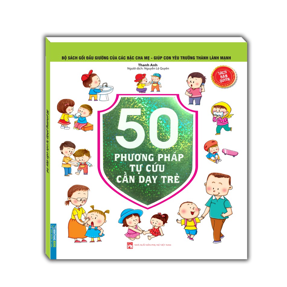 Sách - Bộ sách gối đầu giường của các bậc cha mẹ - 50 phương pháp tự cứu cầ dạy trẻ(sách bản quyền)