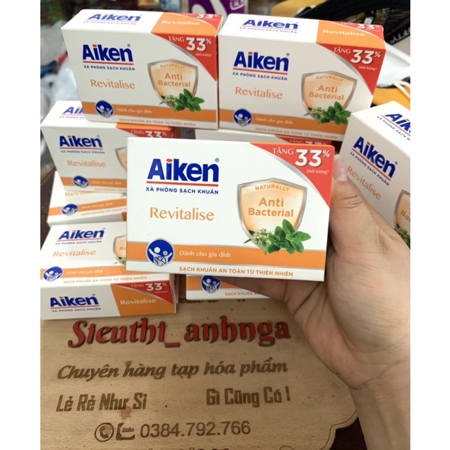 Xà Phòng Sạch Khuẩn Aiken 120g