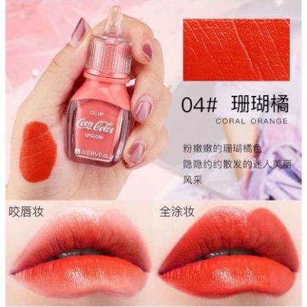 Hot!! Son Kem Tint Coca Cola CC Lip Gloss Hàng Nội Địa Trung | BigBuy360 - bigbuy360.vn