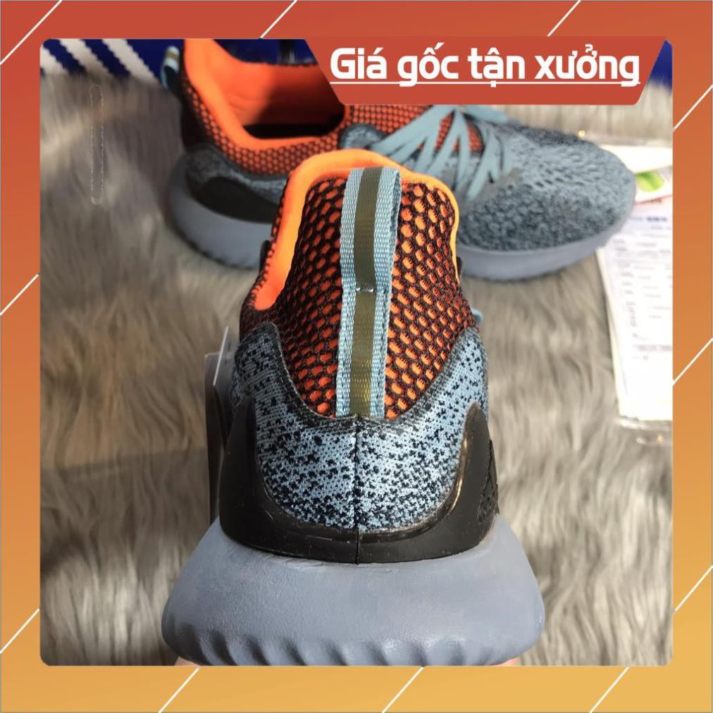 [FreeShip+Giá Hủy Diệt] Giầy Alphabounce xịn sò Full phụ kiện, Giày thể thao nam nữ Sneaker Alphabounce 2019 xanh cam