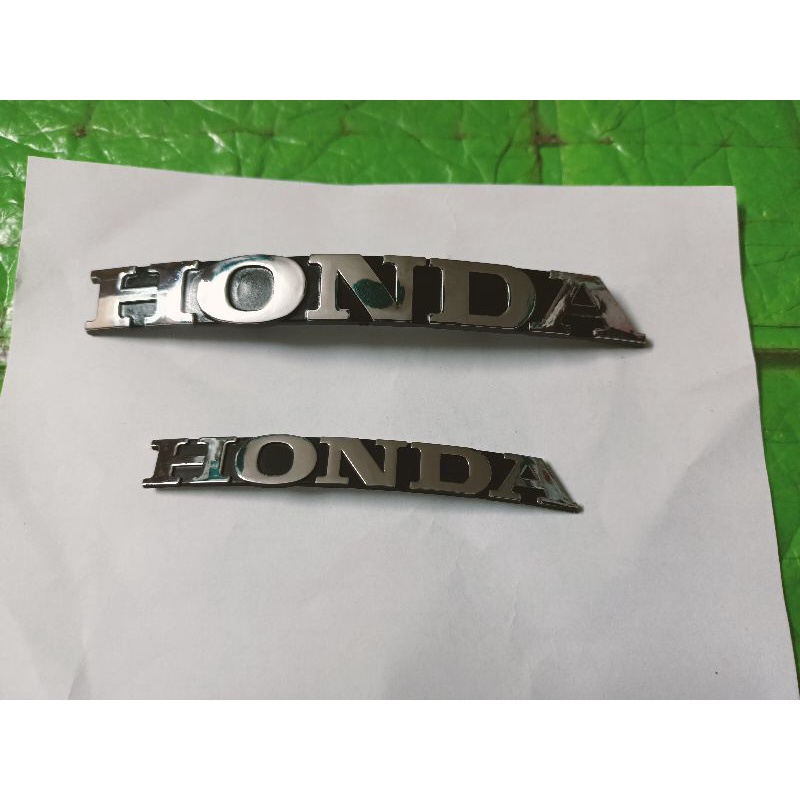 Bộ chữ nổi Honda Lead 2011 dán mặt nạ trứớc và sau xe hàng zin