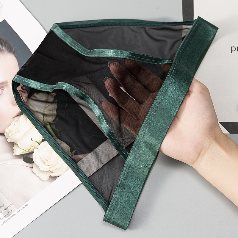 Quần Lót Nữ Lưới Đai Co Giãn Cao Cấp Siêu Sexy S83