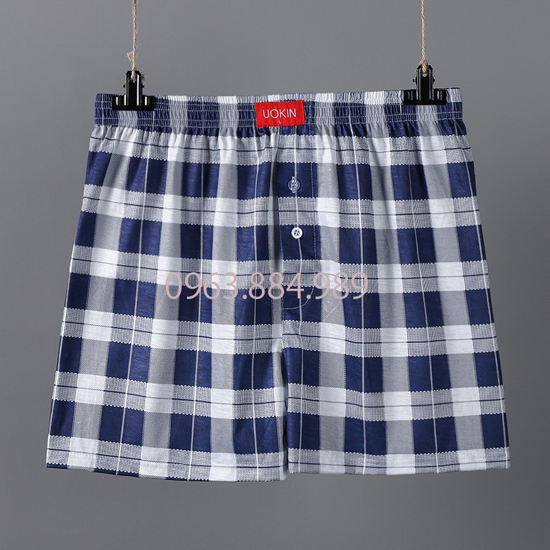 Quần ngủ caro NG.04 chất đẹp, thoáng mát